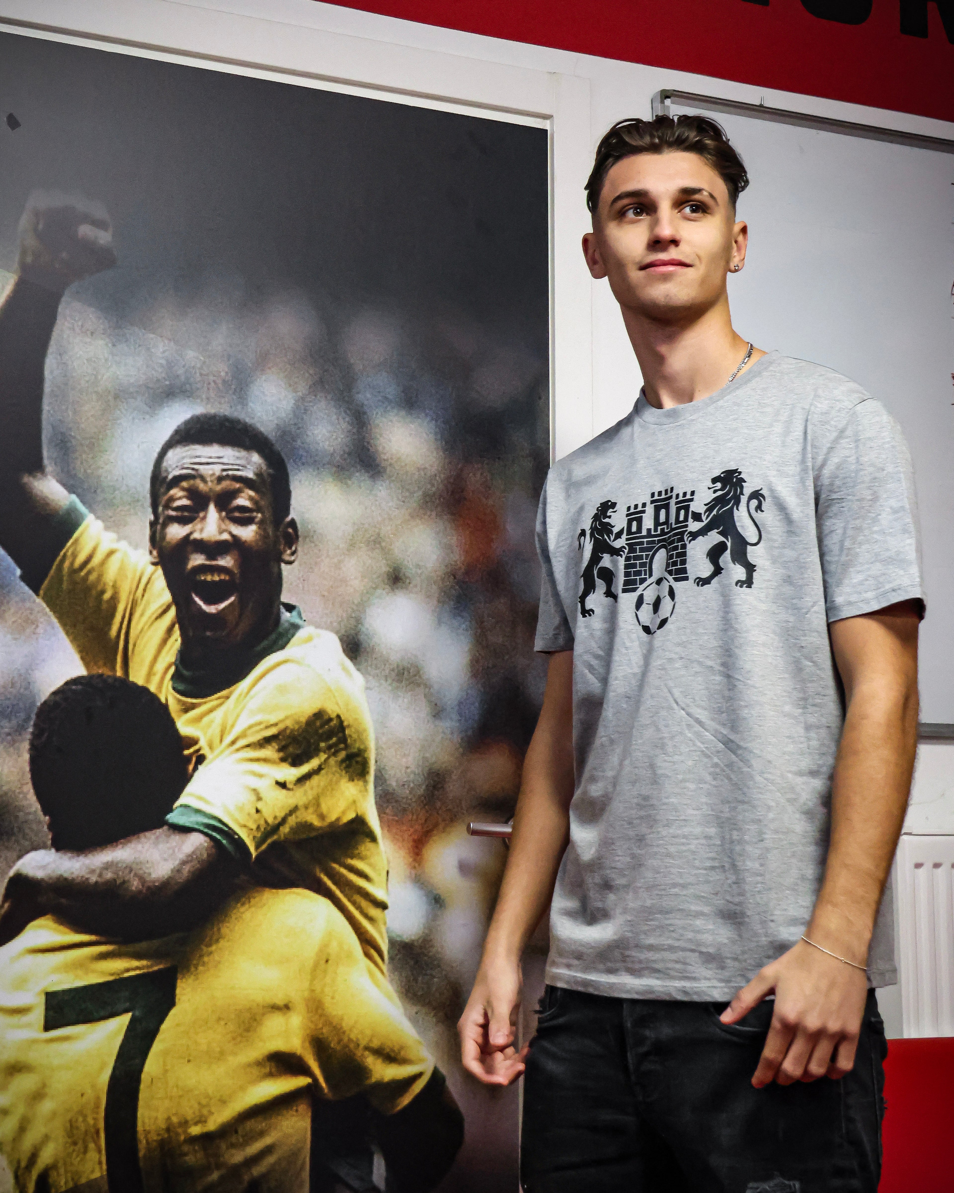 Majica NK Kustošija siva